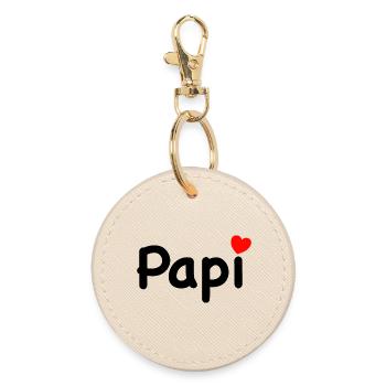 Fête des pères Papa Geschnekidee - Porte-clés rond - huître - Devant