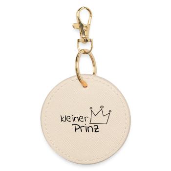 Kleiner Prinz - Runder Schlüsselanhänger - Auster - Vorne