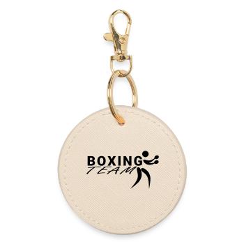 Boxing Team - Runder Schlüsselanhänger - Auster - Vorne