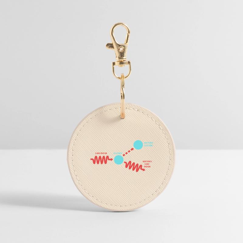 Quantum Physics Quantum Mechanics Quantum Leap Round Keyring