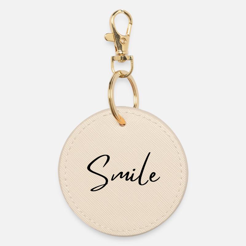 Sourire - Porte-clés rond - huître