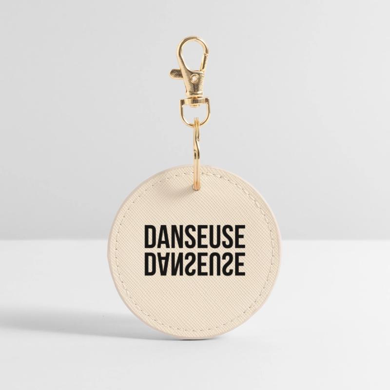 Dancer - Dance Round Keyring