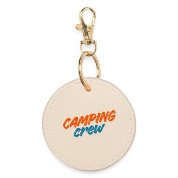 Équipe de camping - Porte-clés rond - huître - Devant