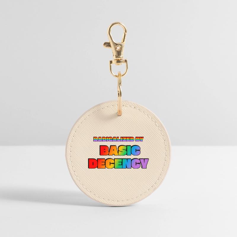 Radicalized by Basic Decency Round Keyring