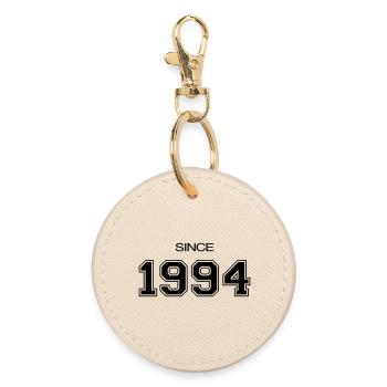 Geburtstagsgeschenk 1994 - Runder Schlüsselanhänger - Auster - Vorne