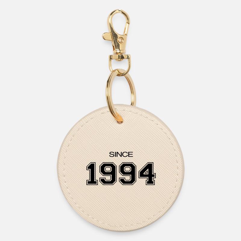 Birthday Gift 1994 - Round Keyring - oyster