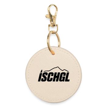 Ischgl - Création de souvenirs - Porte-clés rond - huître - Devant