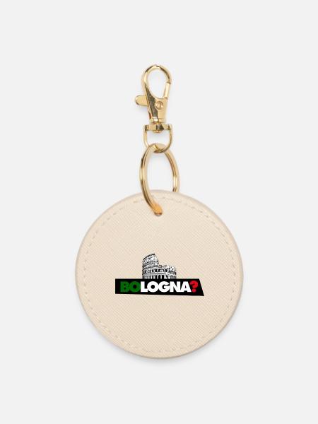 Bologna? - Runder Schlüsselanhänger - Auster