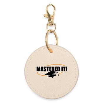 Master 2026 Diplôme - Porte-clés rond - huître - Devant