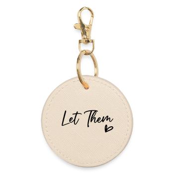 Let them God T-shirt enfant - Porte-clés rond - huître - Devant