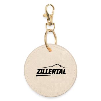 Zillertal - Souvenir Design - Porte-clés rond - huître - Devant
