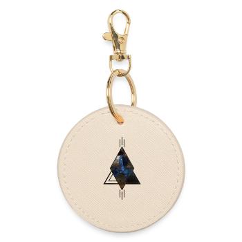 Wonderful fantasy horse - Round Keyring - oyster - Front