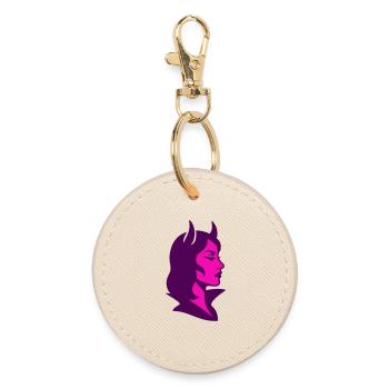 She-devil - Round Keyring - oyster - Front