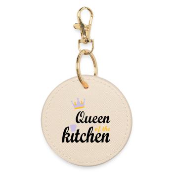 Kochen - Runder Schlüsselanhänger - Auster - Vorne