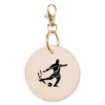football - Porte-clés rond - huître - Devant