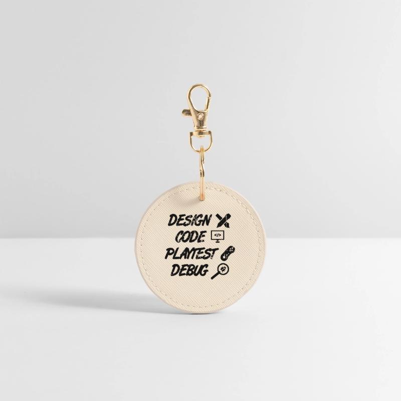 Round Keyring