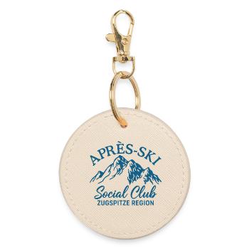 Après Ski Social Club Région de Zugspitze - Porte-clés rond - huître - Devant