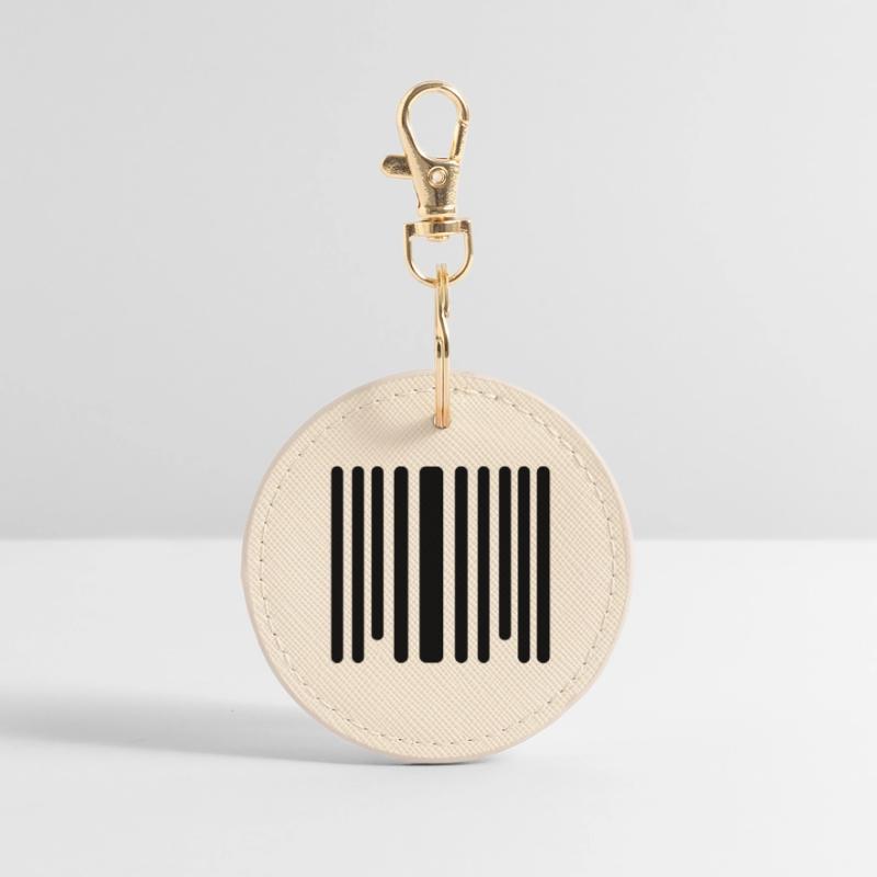 code barre Porte-clés rond