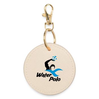 water polo - Round Keyring - oyster - Front