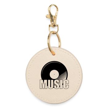 Music - Porte-clés rond - huître - Devant