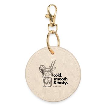 Mojito Lover ART - Round Keyring - oyster - Front