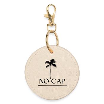 No Cap Design - Runder Schlüsselanhänger - Auster - Vorne