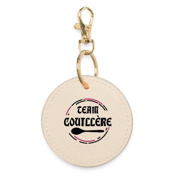 Team Couillère – Burgundischer König - Runder Schlüsselanhänger - Auster - Vorne