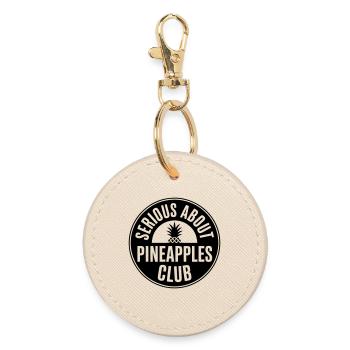 Ananas - Serious about pineapple club - Round Keyring - oyster - Front