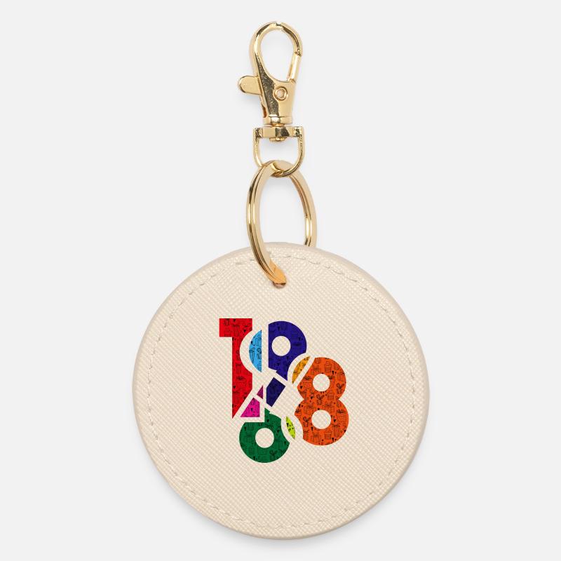 1968 - Porte-clés rond - huître