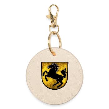 Stuttgart - Armoiries de Stuttgart - Porte-clés rond - huître - Devant