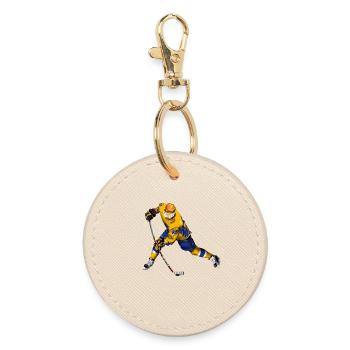 hockey - Porte-clés rond - huître - Devant