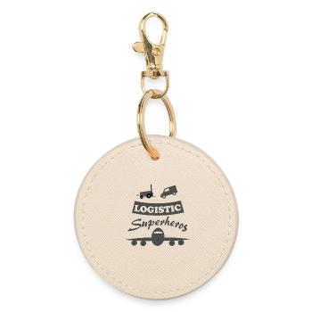 Logistics and transport - Round Keyring - oyster - Front