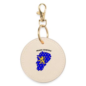 franc-comtois - Round Keyring - oyster - Front