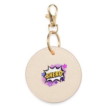 Shero - l’héroïne - Porte-clés rond - huître - Devant