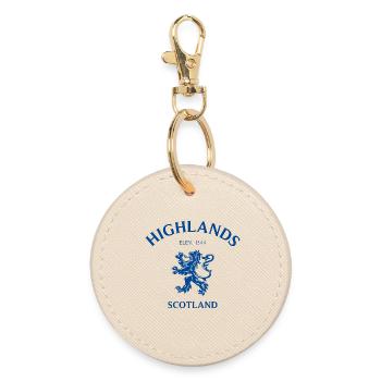 HIGHLANDS Schottland Écosse - Porte-clés rond - huître - Devant