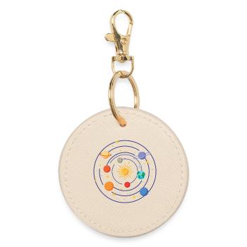Système solaire - Porte-clés rond - huître - Devant