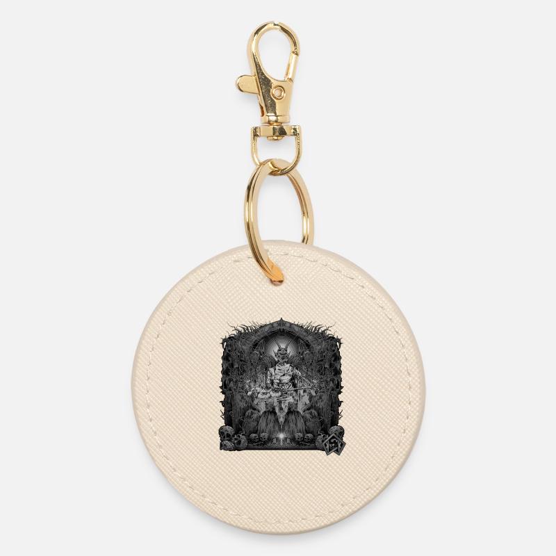 Baker, Baker, Master Baker, Master Baker - Round Keyring - oyster