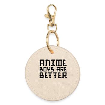 Mangastyle Anime Manga Statement Japan Comic - Round Keyring - oyster - Front