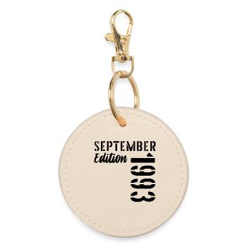 33e anniversaire Septembre 1993 - 33 ans - Porte-clés rond - huître - Devant