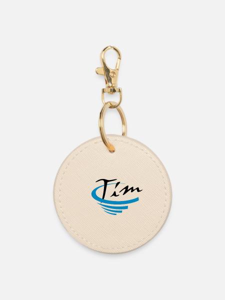 Tim - Runder Schlüsselanhänger - Auster