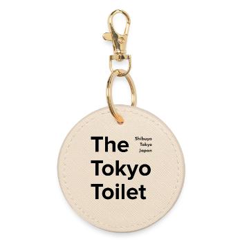 Le projet de toilettes de Tokyo - Porte-clés rond - huître - Devant