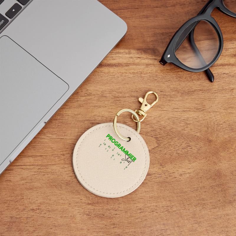 Runder Schlüsselanhänger