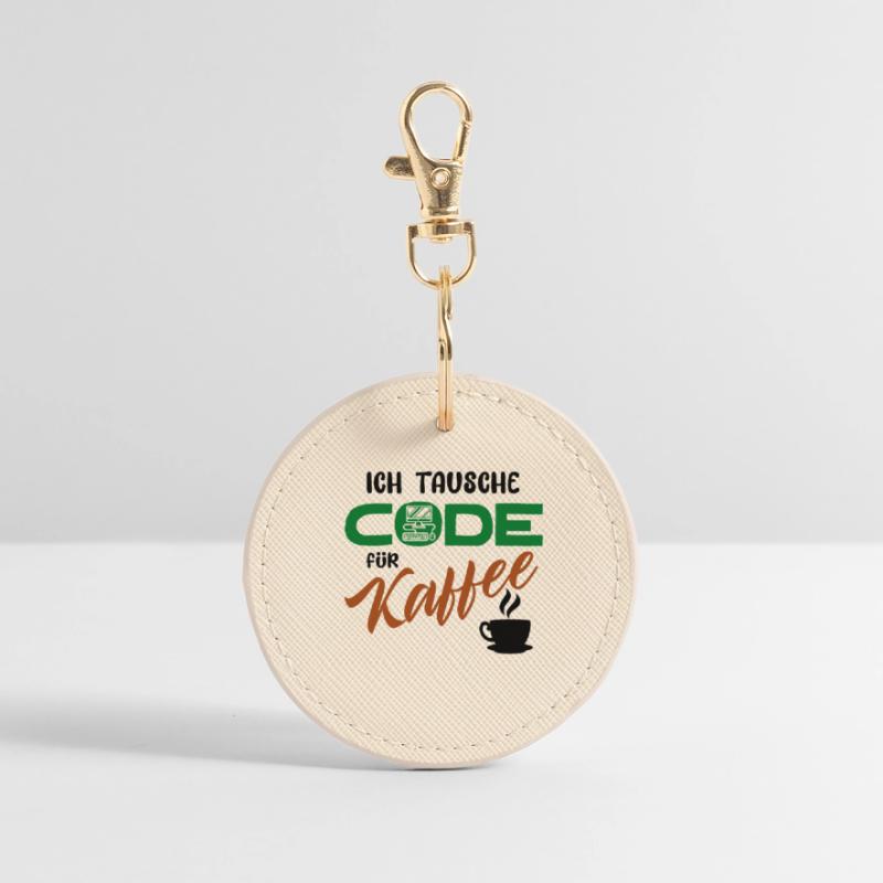 Programmer Software Developer Code Round Keyring