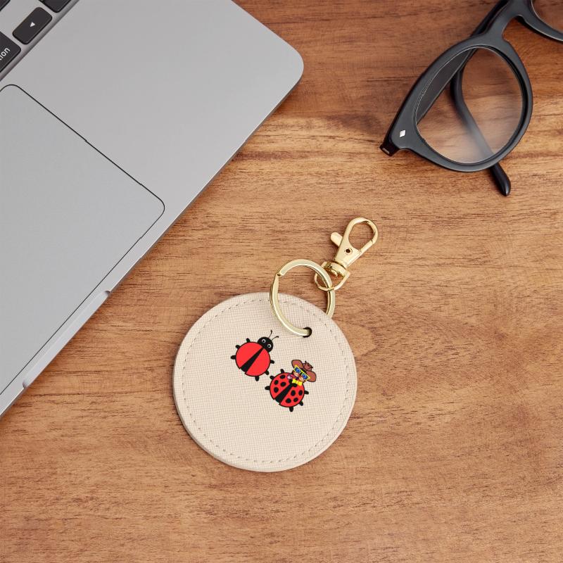 Runder Schlüsselanhänger