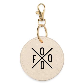 Food - Round Keyring - oyster - Front