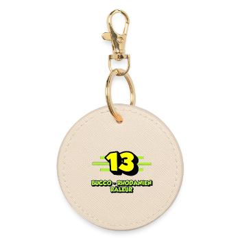 Complaining Bucco-Rhone - Round Keyring - oyster - Front