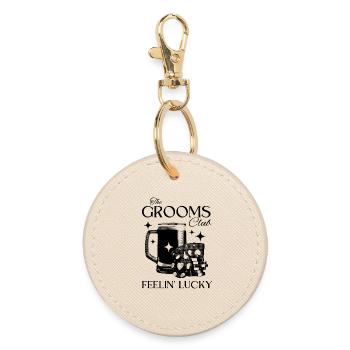 Le Club des Mariés - Etude de Garçon Design - Porte-clés rond - huître - Devant