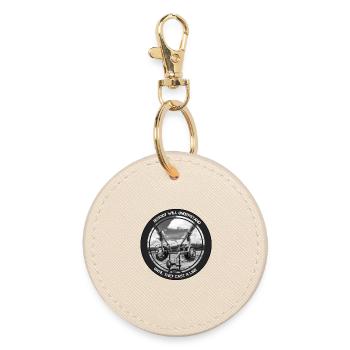 Carp Fishing Passion - Nobody Will Understand - Round Keyring - oyster - Front
