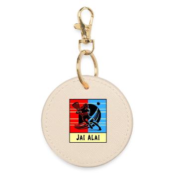 Jai Alai – Le jeu de la vitesse - Porte-clés rond - huître - Devant