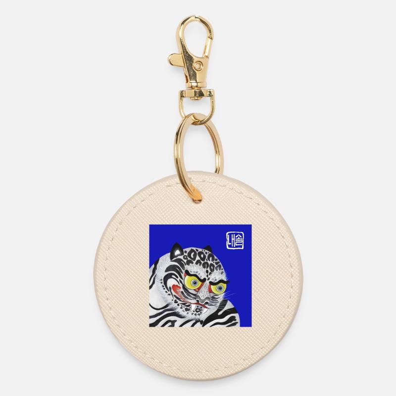 Baekho - Round Keyring - oyster